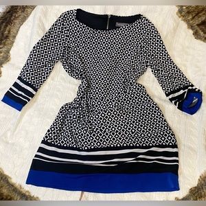 Donna Ricco Geometric dress Size 8